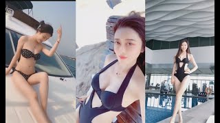 【抖音福利 TikTok】美女泳装合集，性感比基尼泳装美女们的诱惑#美女福利视频精选