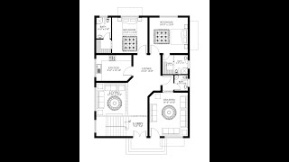 35' X 45' House Plan |1575 Sq.ft | 2BHK | Civil Vibes