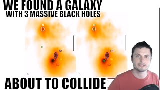 We Found A Galaxy With 3 Massive Colliding Black Holes