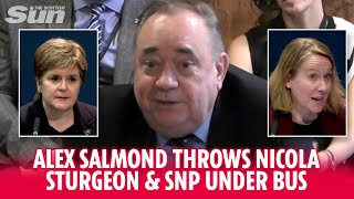 Alex Salmond throws Nicola Sturgeon \u0026 SNP under bus over policy of message deletion