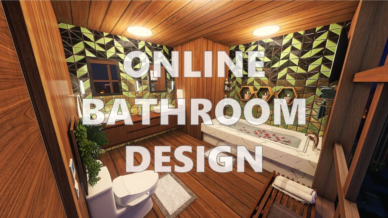 Online 3D Modern Bathroom Design With Easy Homestyler (Planner 5D And ...