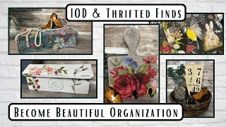 Organization Solutions Using IOD and Thrifted Finds