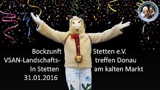 31.01.2016 VSAN-Landschaftstreffen Donau in Stetten a.k.M.