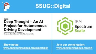 SSUG::Digital: Deep Thought – An AI Project for Autonomous Driving Development