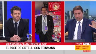 📺EL PASE ENTRE IGNACIO ORTELLI Y EDUARDO FEINMANN