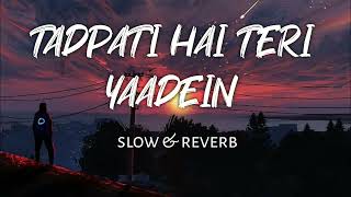 Tadpati Hai Teri Yaadein - Arjit Singh [ Slowed Reverb ]