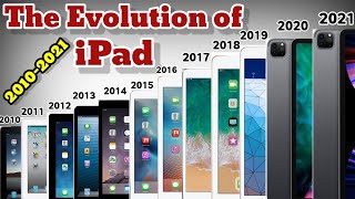 The Evolution of iPad(2010-2021)||History of iPad
