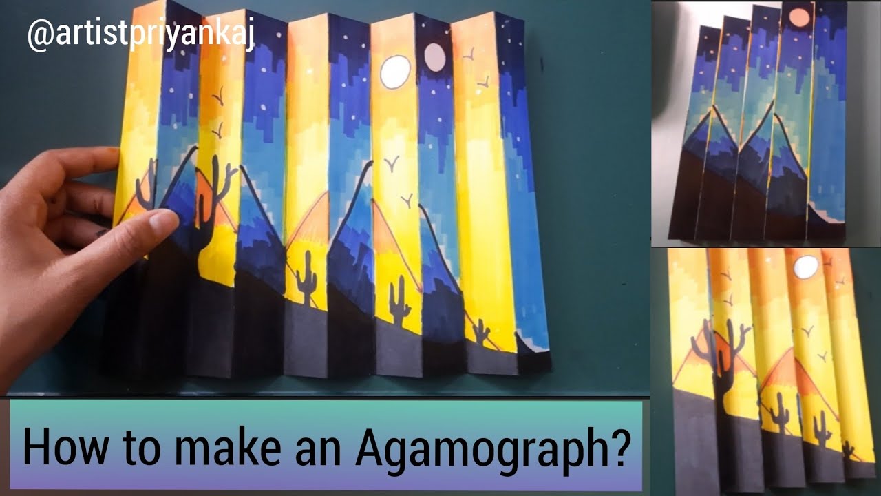 How To Make An Agamograph Easy Step By Step Tutorial Agamograph