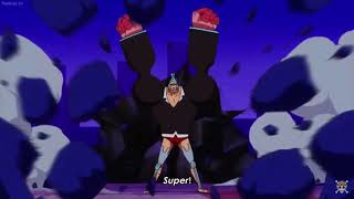 Franky saying super (he is super awesome)