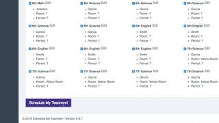 How To Create Schedules: Schedule My Teachers Tutorial Series