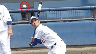 森越祐人（愛知啓成）のキャッチャーフライ（2023年4月18日）