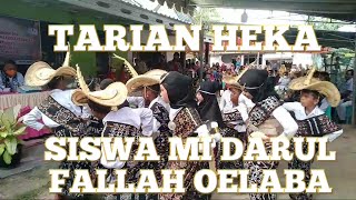 TARIAN KEBALAI SISWA SISWI MI DARU FALLAH OELABA  DALAM PENYAMBUTAN IBU BUPATI ROTE NDAO