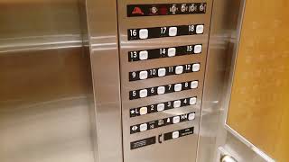 [HBD Windy City Elevators!] AWESOME Dover Impulse Traction Elevator at Hilton Metrotown - Burnaby BC