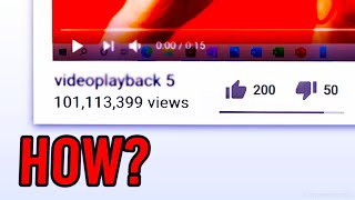 100,000,000 VIEWS WITH NO LIKES?!