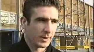 Leeds United movie archive - Eric Cantona signs for Leeds - January1992