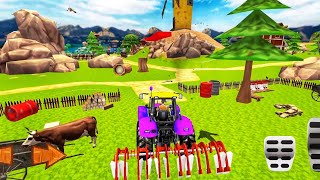Real Farming Tractor Simulator e4x4 ~ Harvester Tractor Driving 2021 ~ Android Games