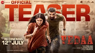 Vedaa - Official Teaser | John Abraham, Sharvari, Abhishek B | Nikkhil Advani | In Cinemas 12th July