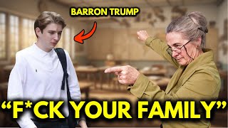 Teacher Tries to Embarrass Barron Trump in Class – The Lesson He Teaches Her Goes Viral!