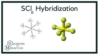 SCl6 Hybridization (Sulphur Hexachloride)