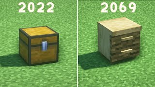 Minecraft Storage: Now vs. Future