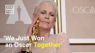 Jamie Lee Curtis' Thanks Many in Oscars Speech