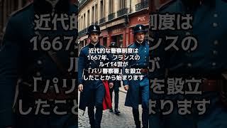 「日本警察」の始まりとは？　 #雑学　#雑学動画　#豆知識  #面白い雑学 #怖い雑学 #おすすめ #shorts #ホラー　#ミステリー　#都市伝説