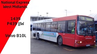 NXWM 1439 P439 JJW Volvo B10L ZF