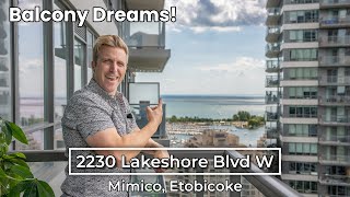 2230 Lakeshore Blvd W | Mimico, Etobicoke | Balcony Dreams!  UNBRANDED