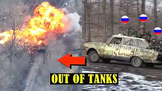 Russians Attacking with Civilian Cars! This Is Crazy!