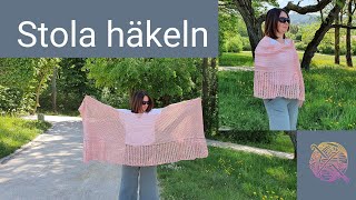 STOLA HÄKELN | crochet stola #barywoll