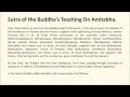 The Buddha Speaks of Amitabha Sutra