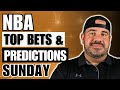 NBA SUNDAY PROFIT HUNT | 3 FULL BREAKDOWNS | NBA TOP BETS & PREDICTIONS