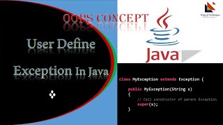 Advance-Java User defined Exception #25