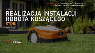 Realizacja instalacji robota koszącego Sthil RMI422 - wersja pełna (+ oględziny trawnika)