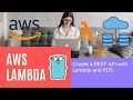 AWS API Gateway + AWS Lambda + AWS RDS