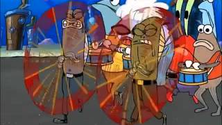 Spongebob Squarepants - Flag Twirlers Explosion