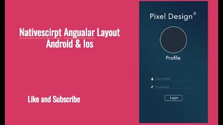 Layout in Android + IOS nativescript #5