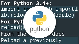 Reimport a module while interactive