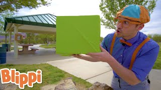 Blippi Teaches Colors With Boxes | Blippi | Learn With Blippi | Funny Videos