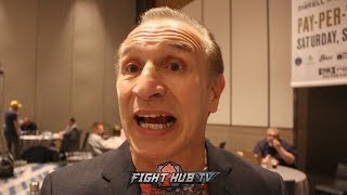 RAY MANCINI "IF CANELO BEATS KOVALEV HE'S AN ALL TIME GREAT" PICKING KOVALEV TO WIN