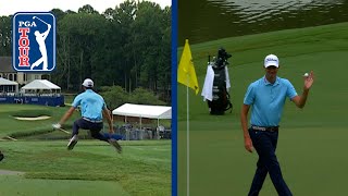 Best reaction ever to a hole-in-one? Chesson Hadley’s at Wyndham