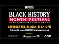 Black History Month Festival, Feb. 19, 2022