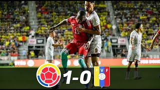 COLOMBIA vs VENEZUELA (1 - 0) - RESUMEN y GOLES - PARTIDO AMISTOSO
