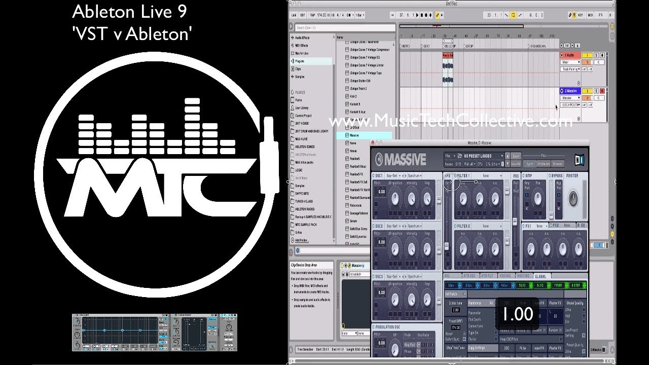 Ableton Live 9 Tutorial For Beginners: Using VST With Ableton - With DJ ...