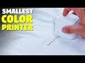 Checkout This Smallest Portable Color Printer!