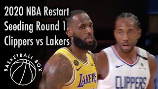 [NBA Restart] Los Angeles Clippers vs Los Angeles Lakers, Full Game Highlights, July 30, 2020