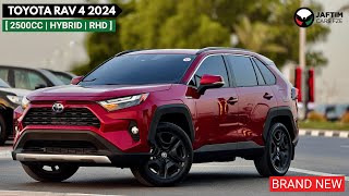 TOYOTA RAV 4 2024 BRAND NEW HYBRID ENGINE RED IN COLOR