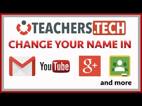 Change Your Names in Youtube, Gmail and More Change Your Names in Youtube, Gmail and More