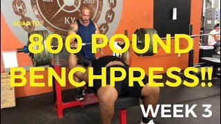 Julius Maddox Attempts To Break The American Record 700 Bench Press