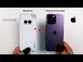 Nothing Phone 2A vs iPhone 14 Pro Max Speed Test Live